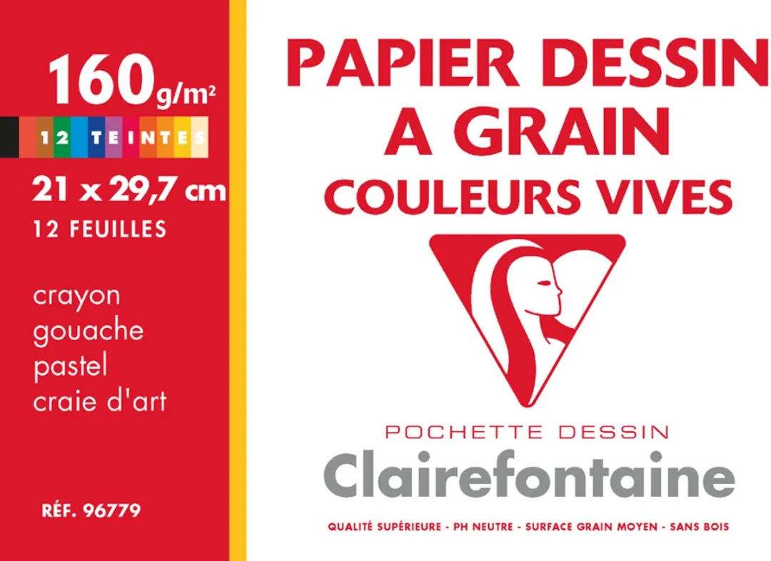 Clairefontaine Getextureerd Kunstenaarspapier A4