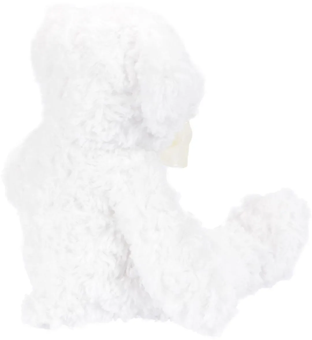 PIA Pluche Beer Knuffel - Zittend - 30cm - Wit