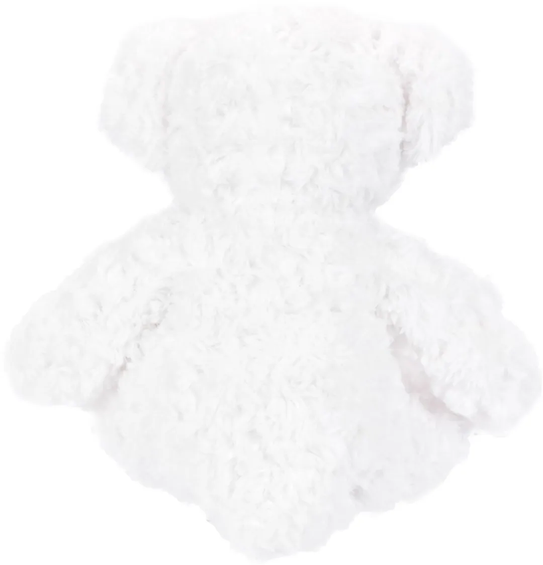PIA Pluche Beer Knuffel - Zittend - 30cm - Wit