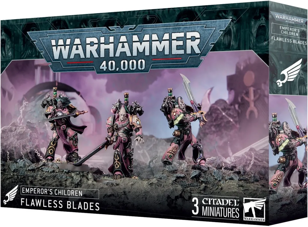 Warhammer 40k Emperor's Children Flawless Blades 37-07