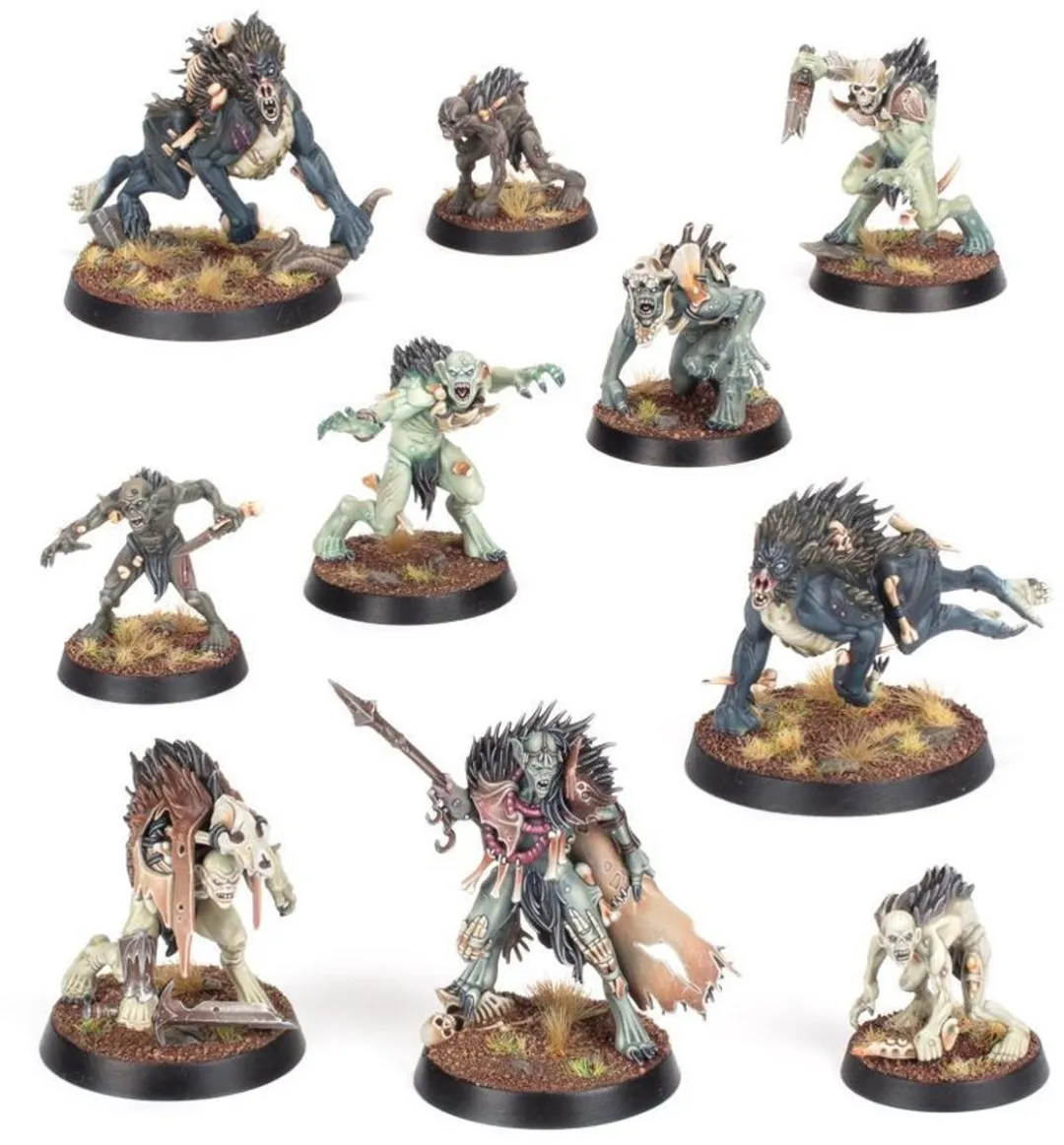 Games Workshop Flesh-Eater Courts Charnel Watch - 210 Onderdelen