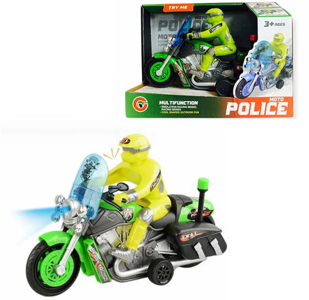 698 JIAN SHENG Moto Police Frictie Motor