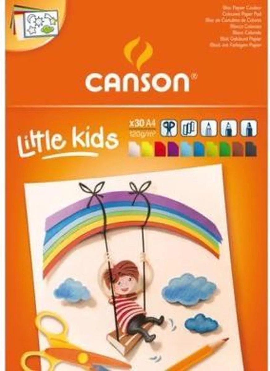 Canson Kids Tekenblok A4 30 Vel