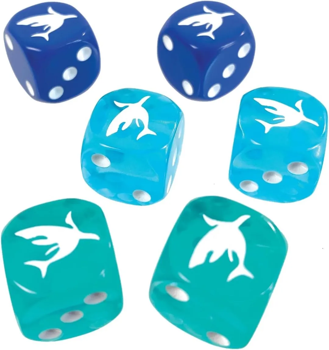 Steve Jackson Games Shark D6 Dice Set - Multicolor