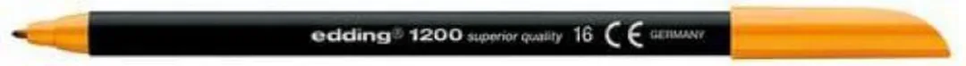edding 1200 Teken/Kleurstift Oranje 0,5-1mm