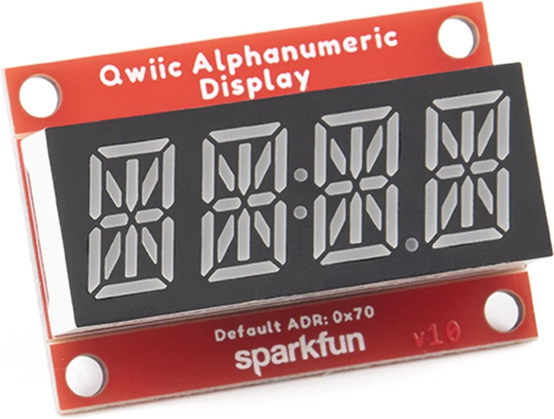 Sparkfun Qwiic Alphanumeriek Display 16917 - Blauw