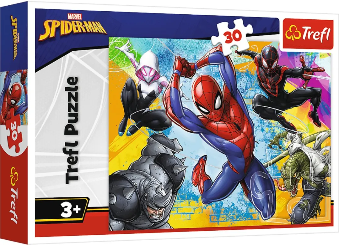 Trefl Spider-Man Legpuzzel 30 Stuks