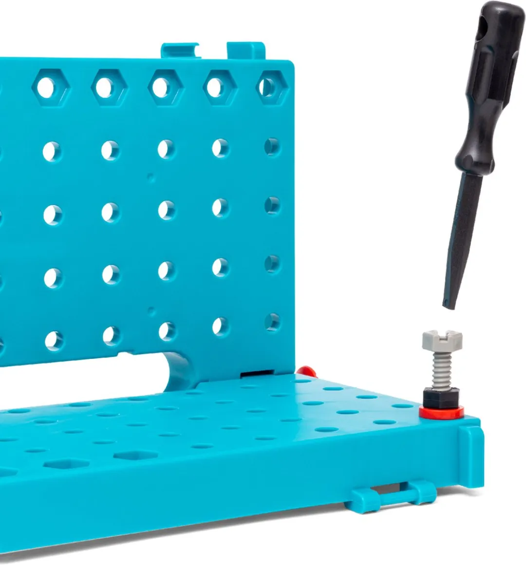 BRIO Builder Werkbank 34596 - Speelgoedgereedschapsset 59-delig - Multicolor