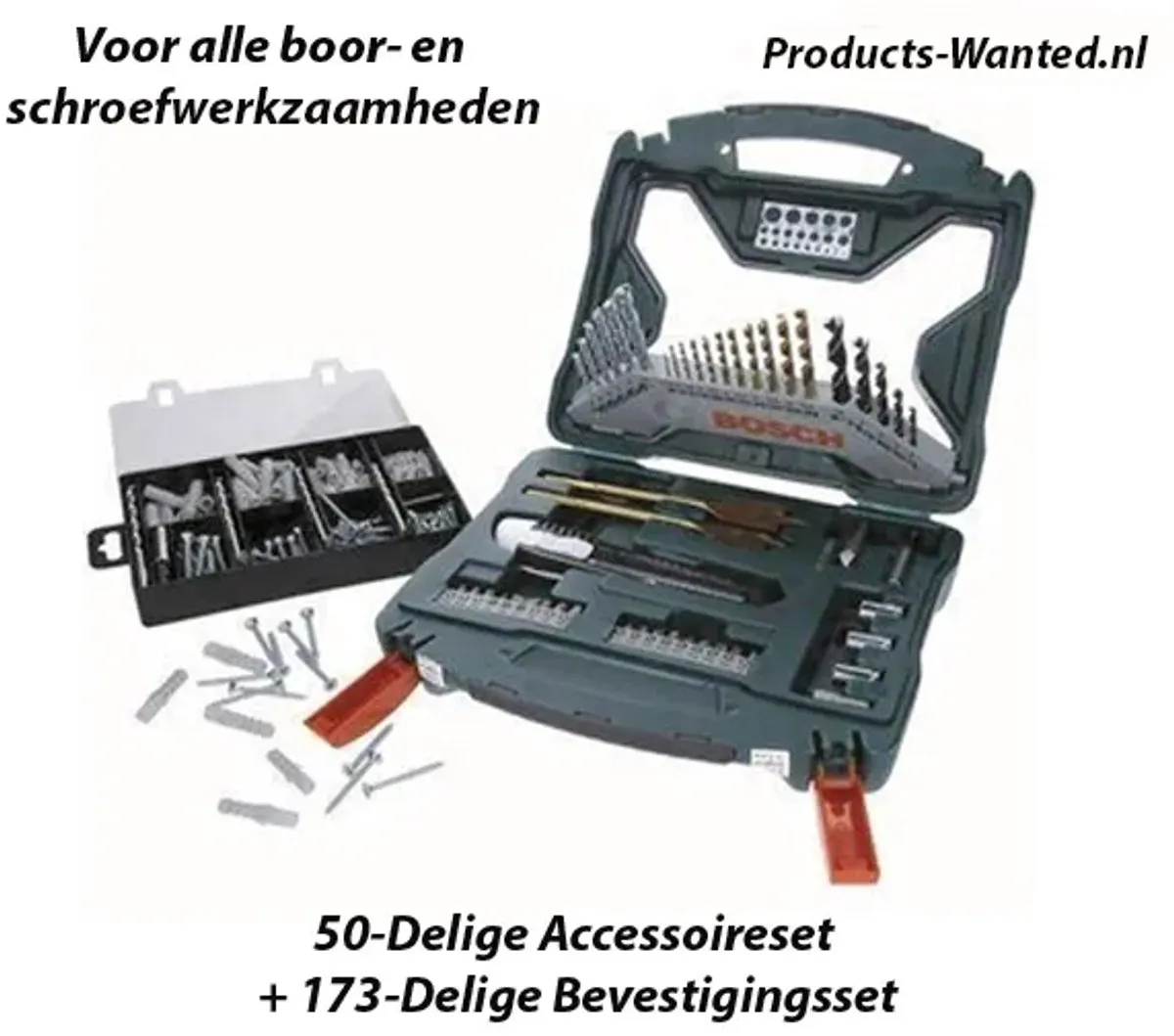 Bosch X-Line Multitool Accessoireset 223 Stuks - Roterend