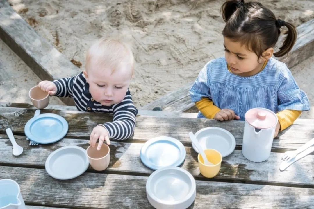 Dantoy BIOplastic Luchtpakket 94-delig - Multicolor