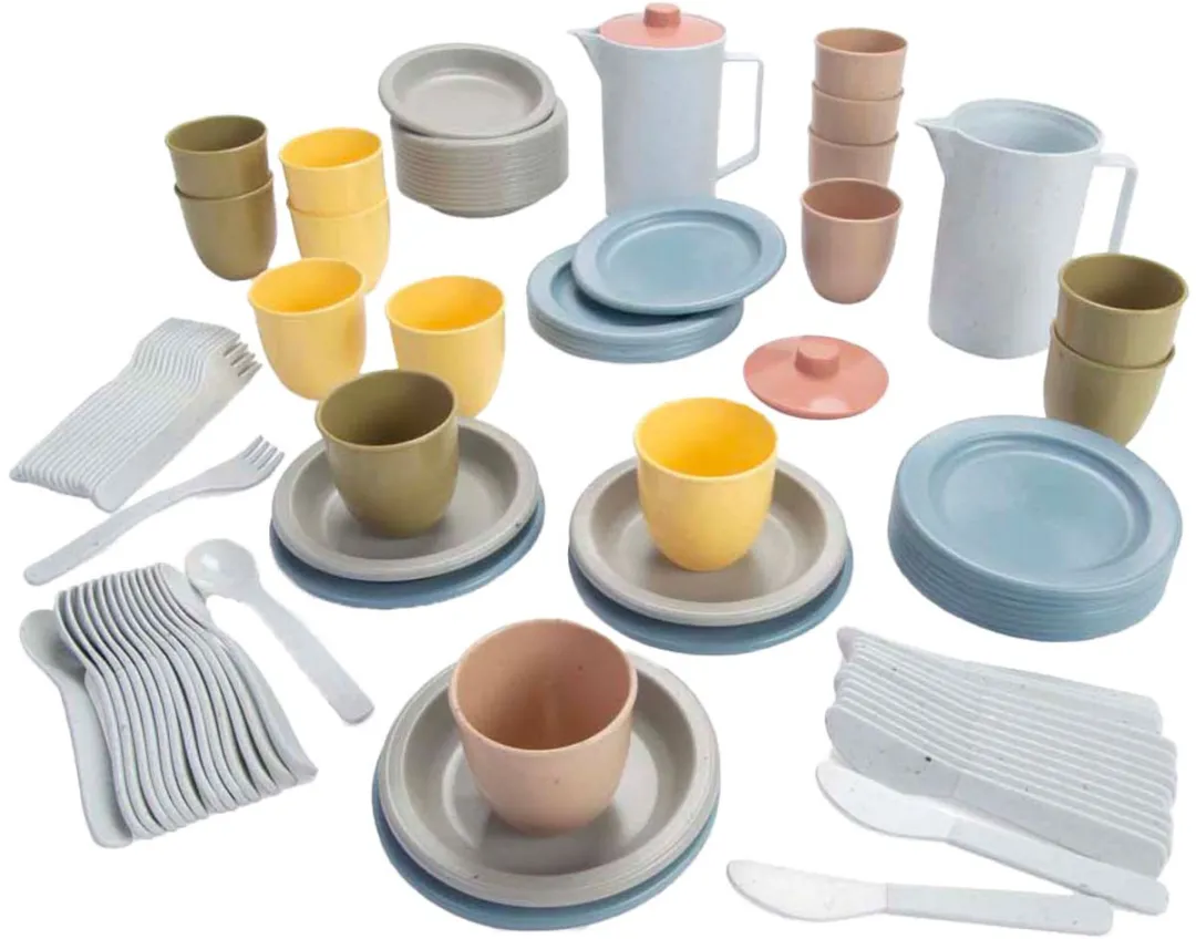 Dantoy BIOplastic Luchtpakket 94-delig - Multicolor