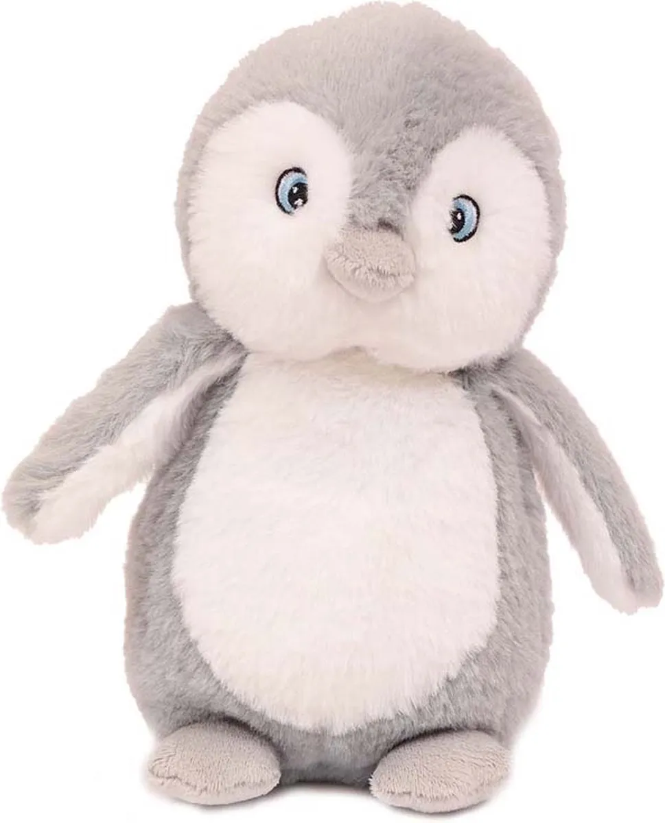 PIA Soft Toys Pinguïn Grijs ECO 23cm