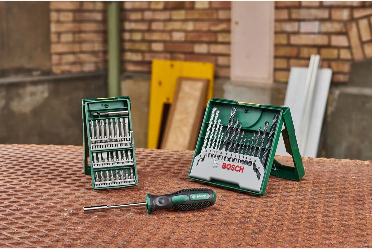 Bosch Mini-X-Line 2607017655 Metaal/Beton/Hout Boren Set - 15 Stuks