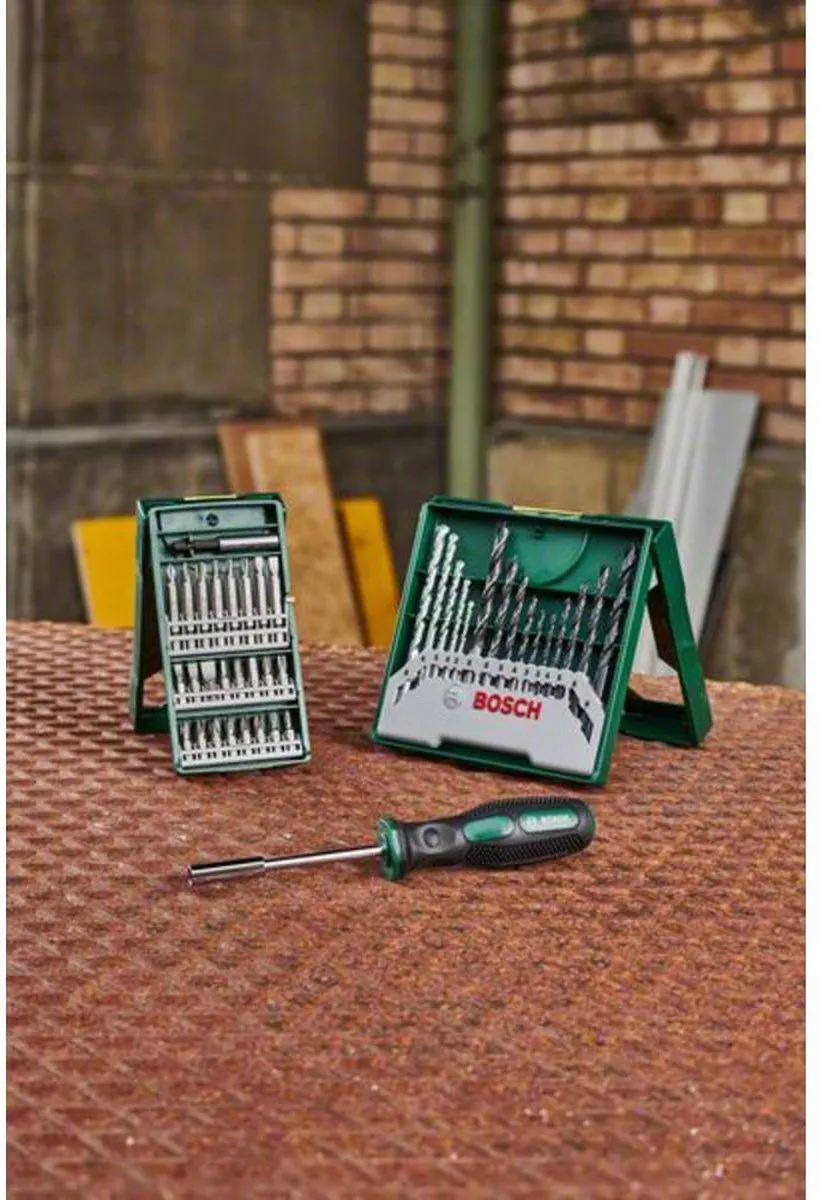 Bosch Mini-X-Line 2607017655 Metaal/Beton/Hout Boren Set - 15 Stuks