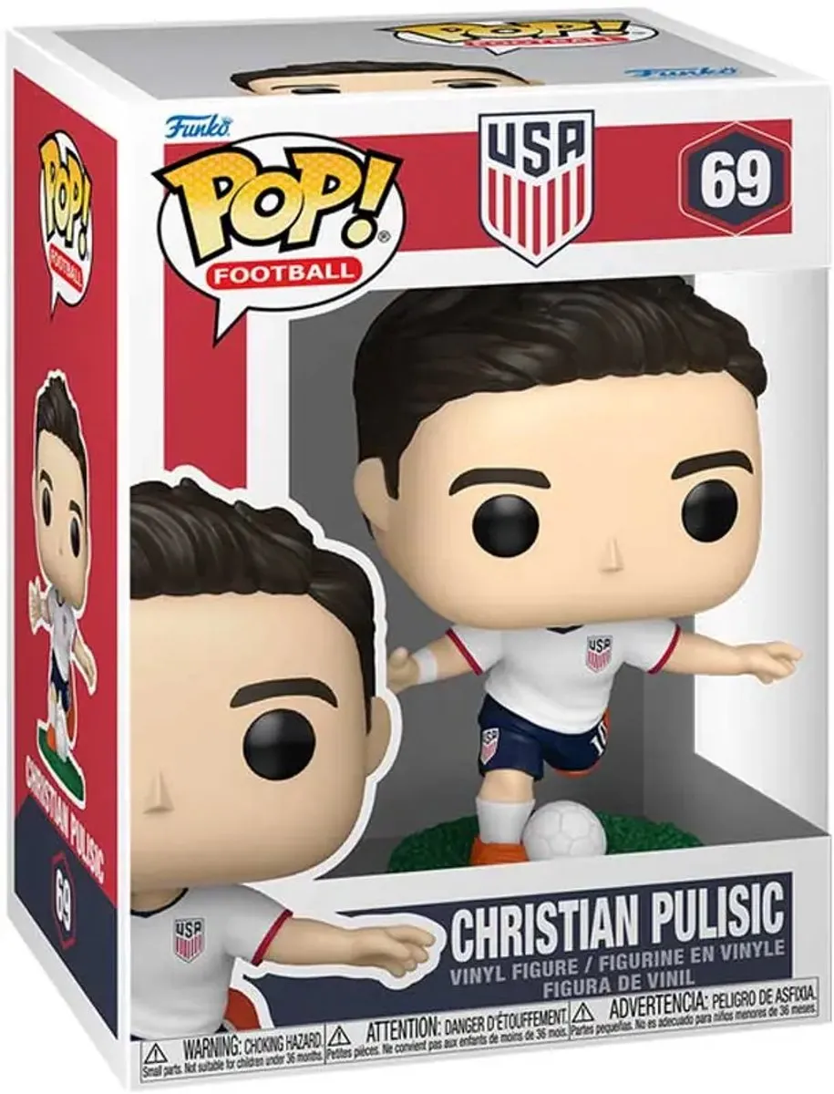 Funko POP! Football Christian Pulisic USA