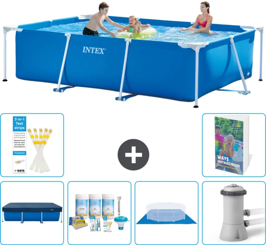 Intex Frame Zwembad 300x200x75cm