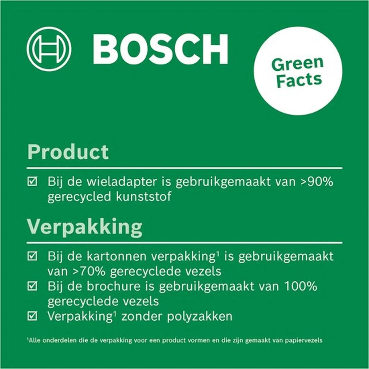 Bosch Zamo Wheel Adapter 1600A02PZ5 - afbeelding 6 van 6