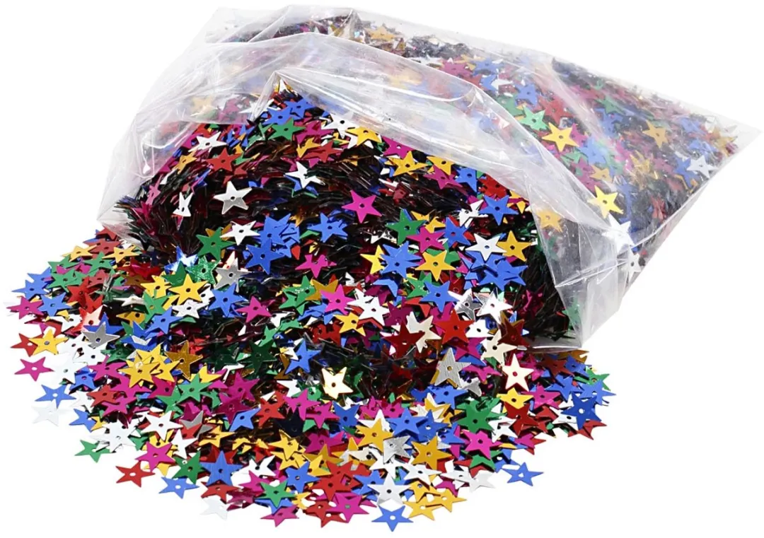 Creativ Company Creotime Pailletten Sterren 10mm - 250 Stuks