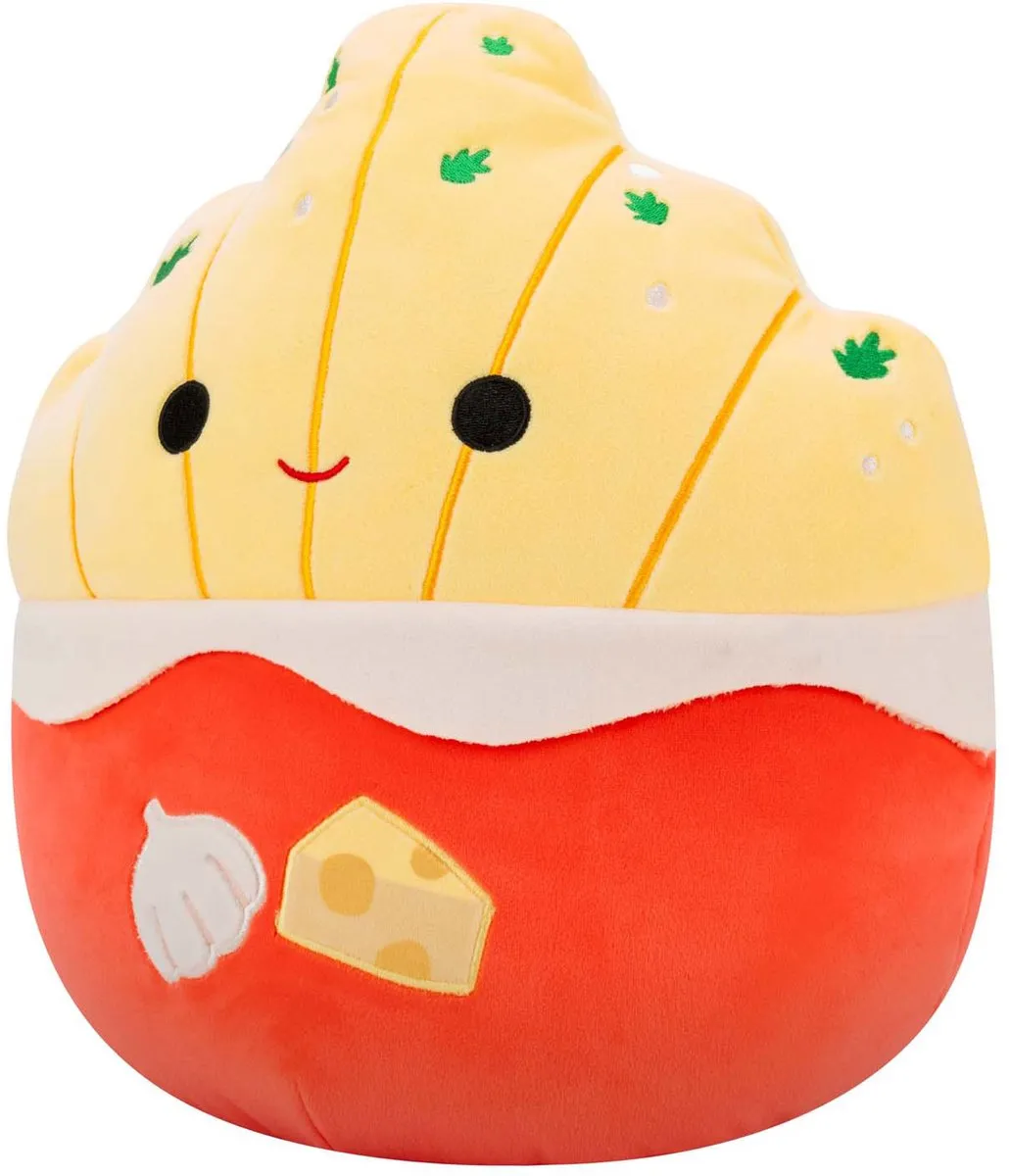 Squishmallows Brendan Garlic Parmesan Fries 30cm - Geel/Rood/Groen/Wit
