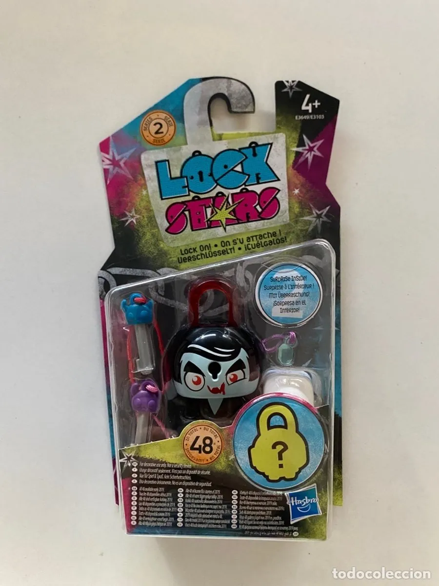 Hasbro Lock Stars Series 2 Vampire Figure With Surprise