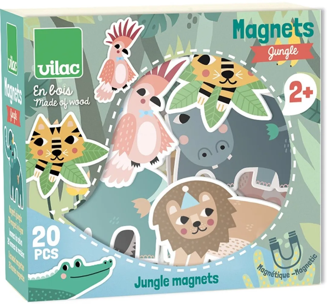 Vilac Michelle Carlslund Jungle Magneten 20 Stuks - VI8546