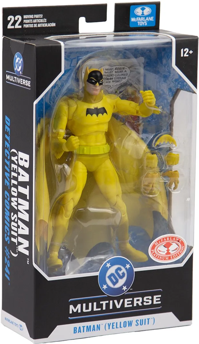 McFarlane DC Multiverse Batman Geel Pak Speelfiguur MCF17431