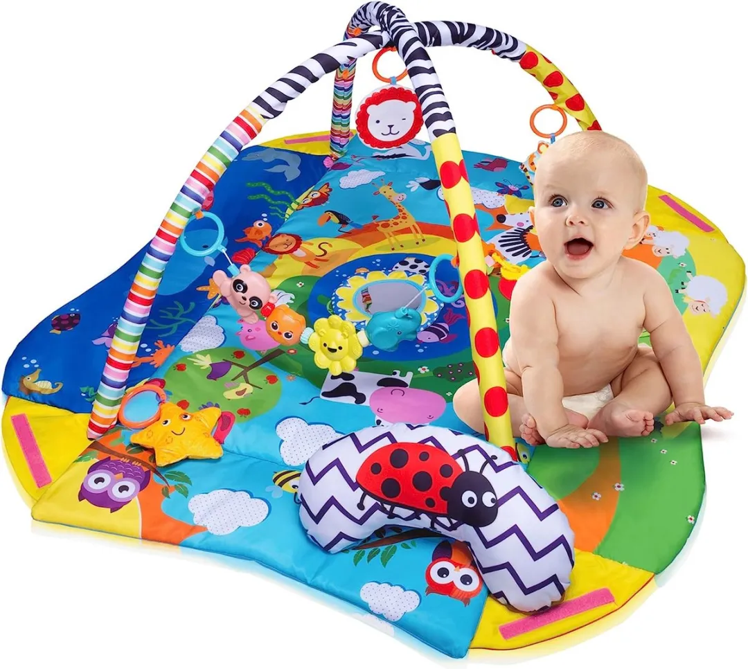 Lionelo Anika Plus Babygym & Speelkleed 115x110cm - Multicolor