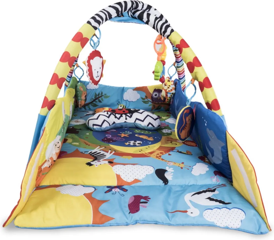 Lionelo Anika Plus Babygym & Speelkleed 115x110cm - Multicolor