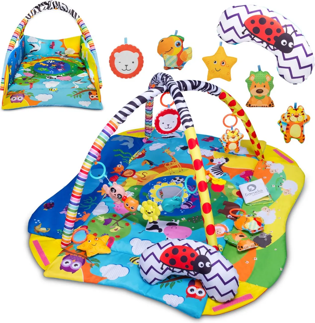Lionelo Anika Plus Babygym & Speelkleed 115x110cm