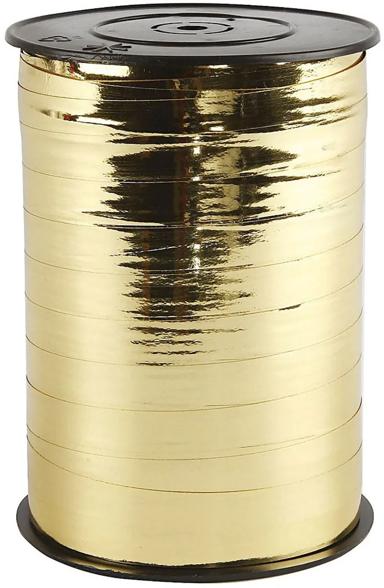 Creativ Company Goud Metallic Decoratie Lint 250m