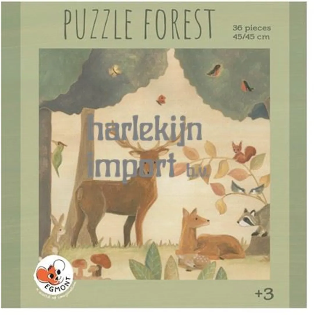 Egmont Toys Bos Puzzel 362 Stuks - 25x25x5 cm Meerkleurig