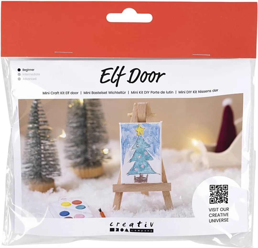 Creativ Company Mini Hobbyset Kabouterdeur Schilderen