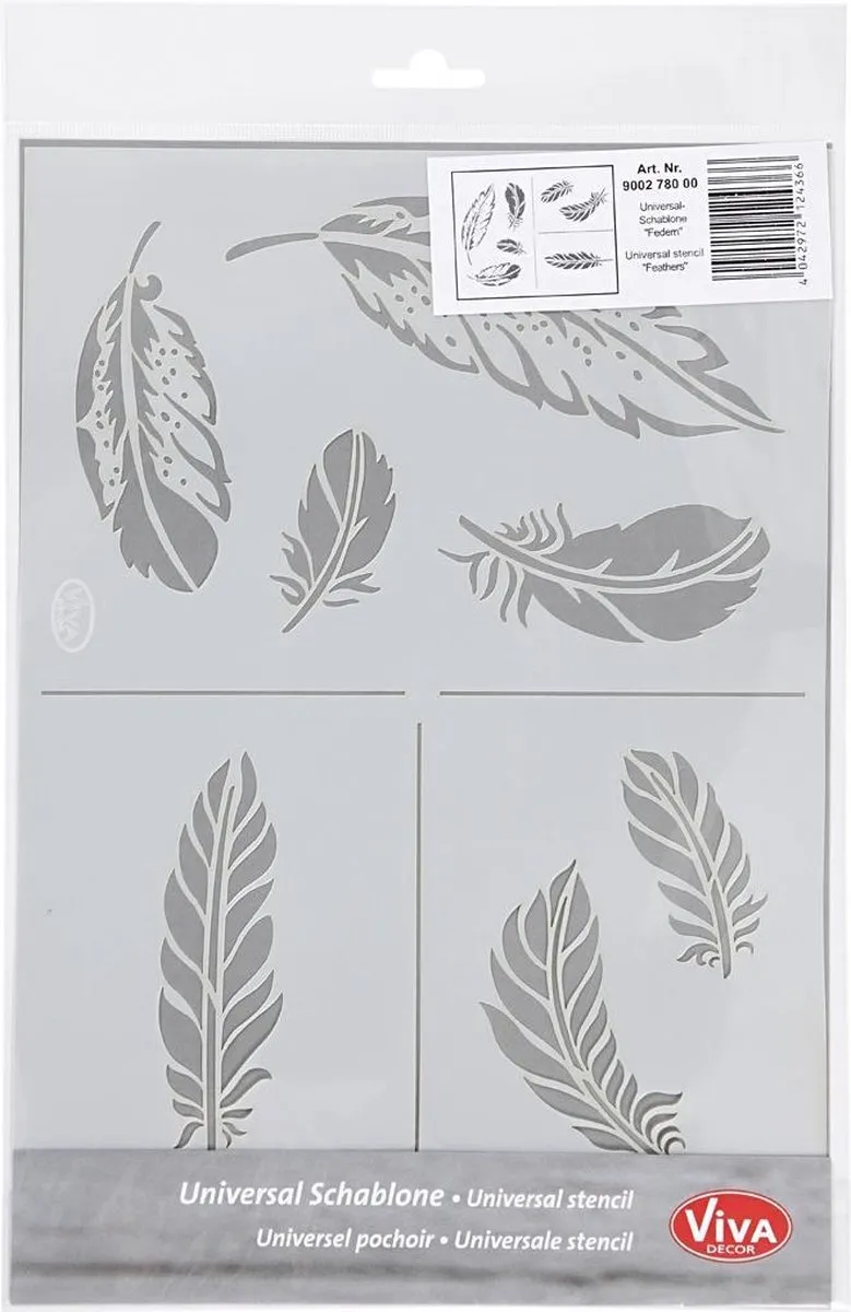 Viva Decor Veren Sjabloon A4 - 210x297mm