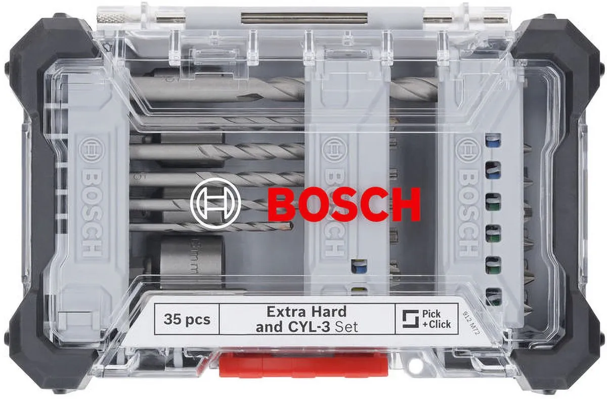 Bosch Schroevendraaierbits & Boren Set 35 Stuks - Hout