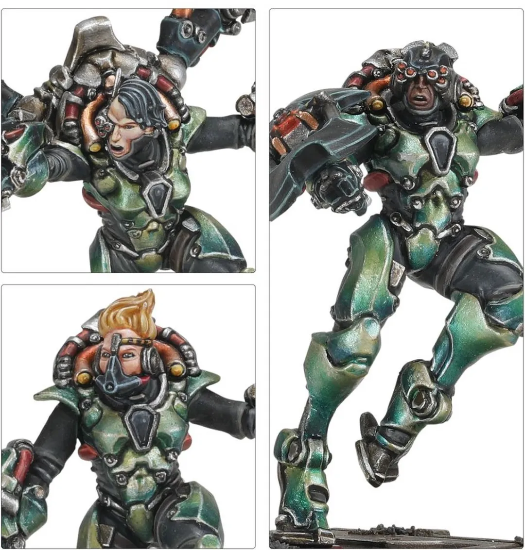 Games Workshop Necromunda Malcadon Yeld & Jakara Spyre Hunter