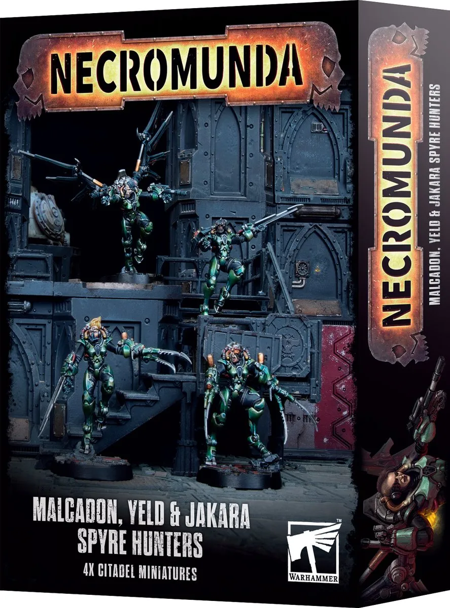 Games Workshop Necromunda Malcadon Yeld & Jakara Spyre Hunter