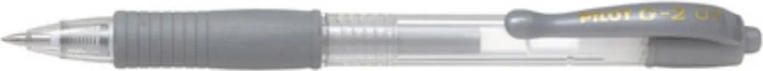 Pilot G-2 Metallic Zilver 0.7mm