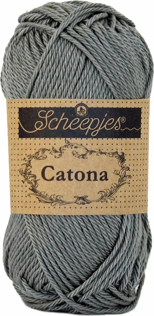 Scheepjes Catona 25g - Metal Grey