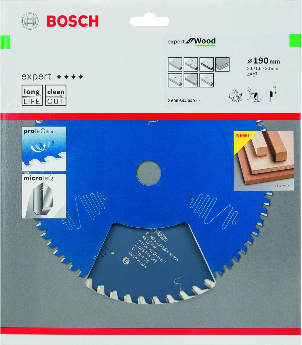 Bosch Expert 2608644049 Cirkelzaagblad Hout