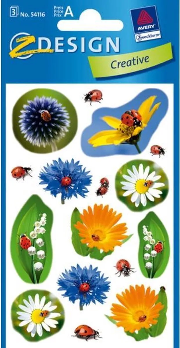 Avery Z-Design Lieveheersbeestjes Stickers