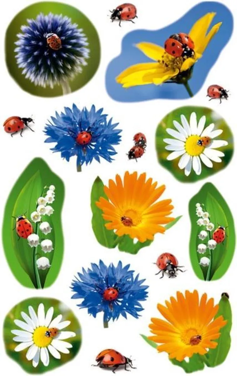 Avery Z-Design Lieveheersbeestjes Stickers - 3 Vel