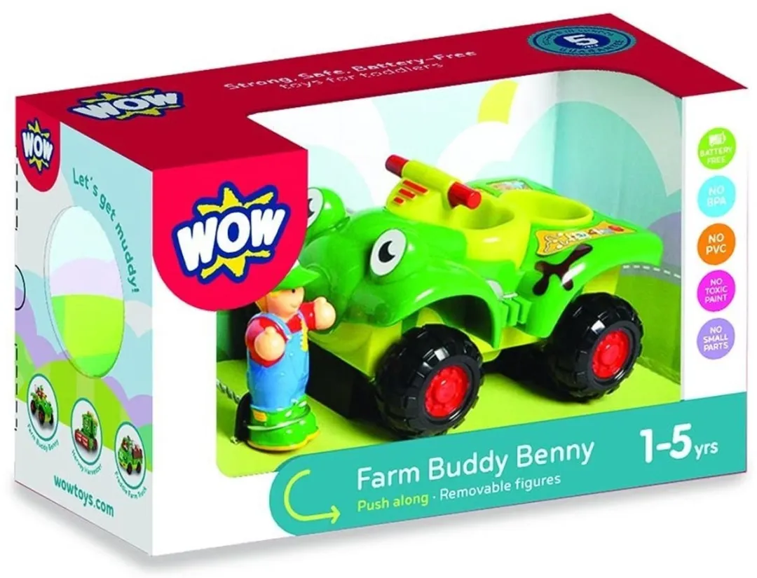 WOW Toys Farm Buddy Benny Trekker - Multicolor