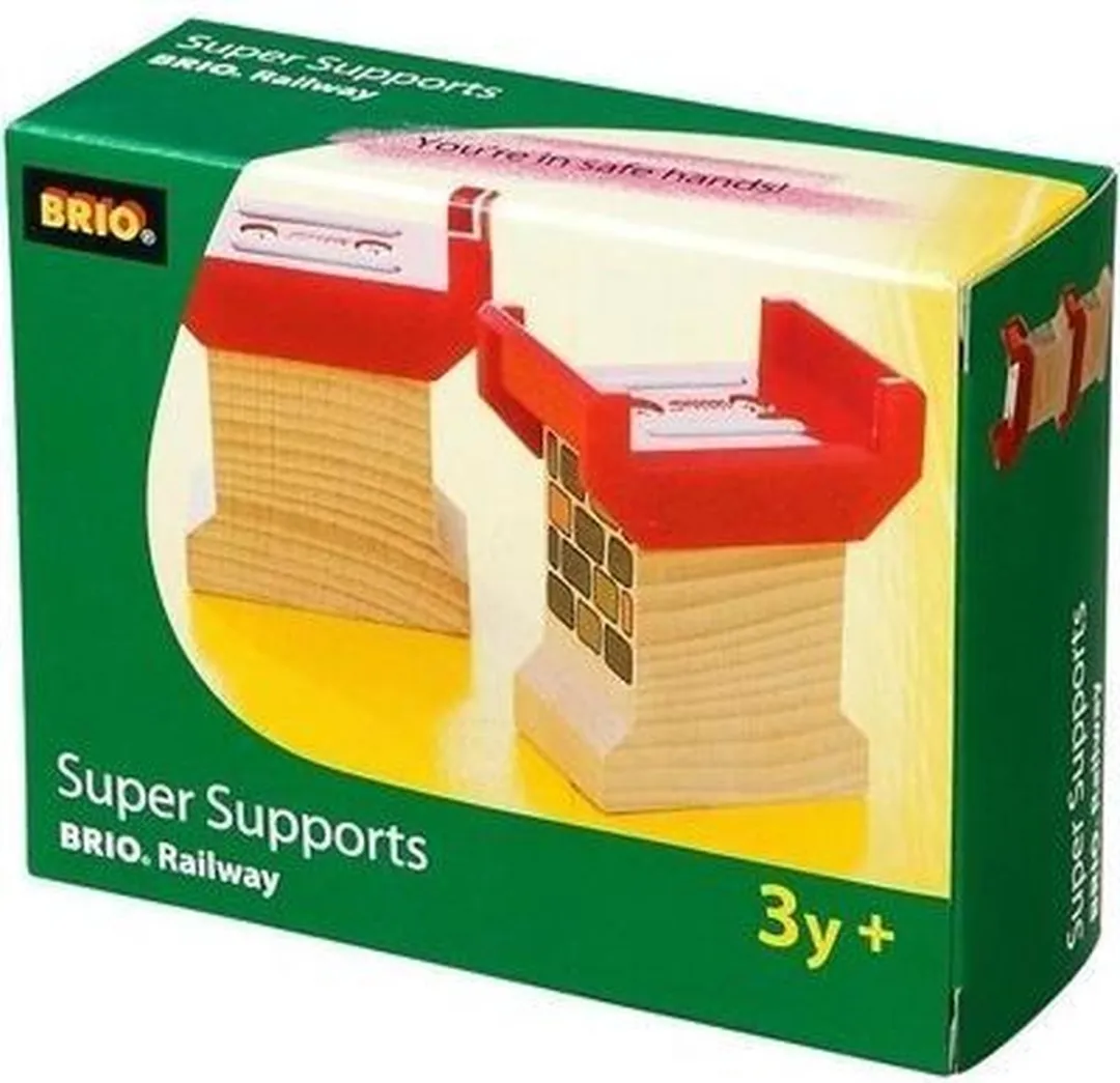 BRIO Spoorbrug Pijlers Bouwset 33254