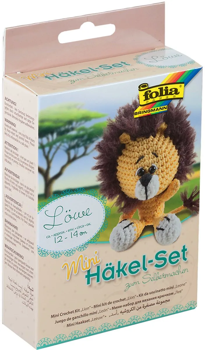 Folia Mini Haaksetje 'Leeuw'