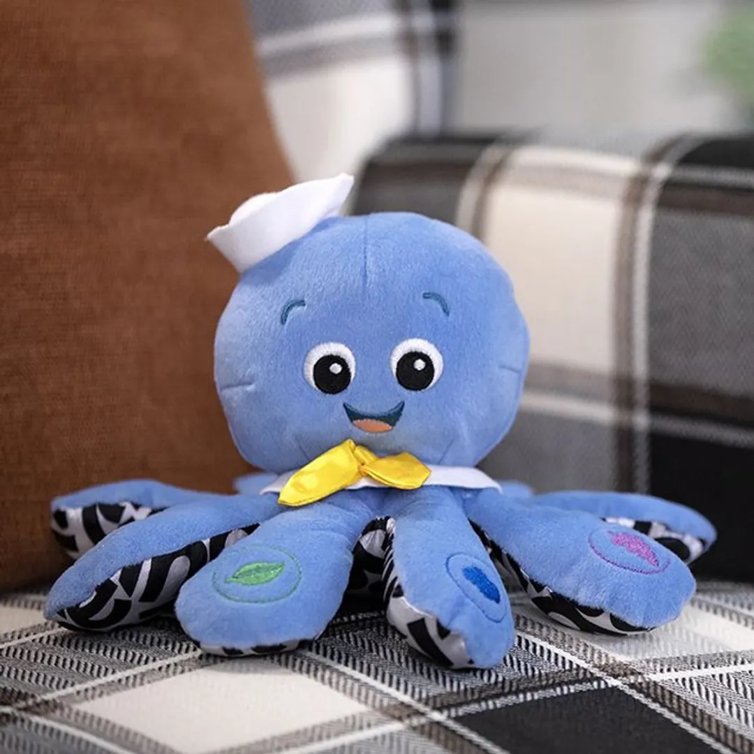 Baby Einstein Octoplush Knuffel - Blauw