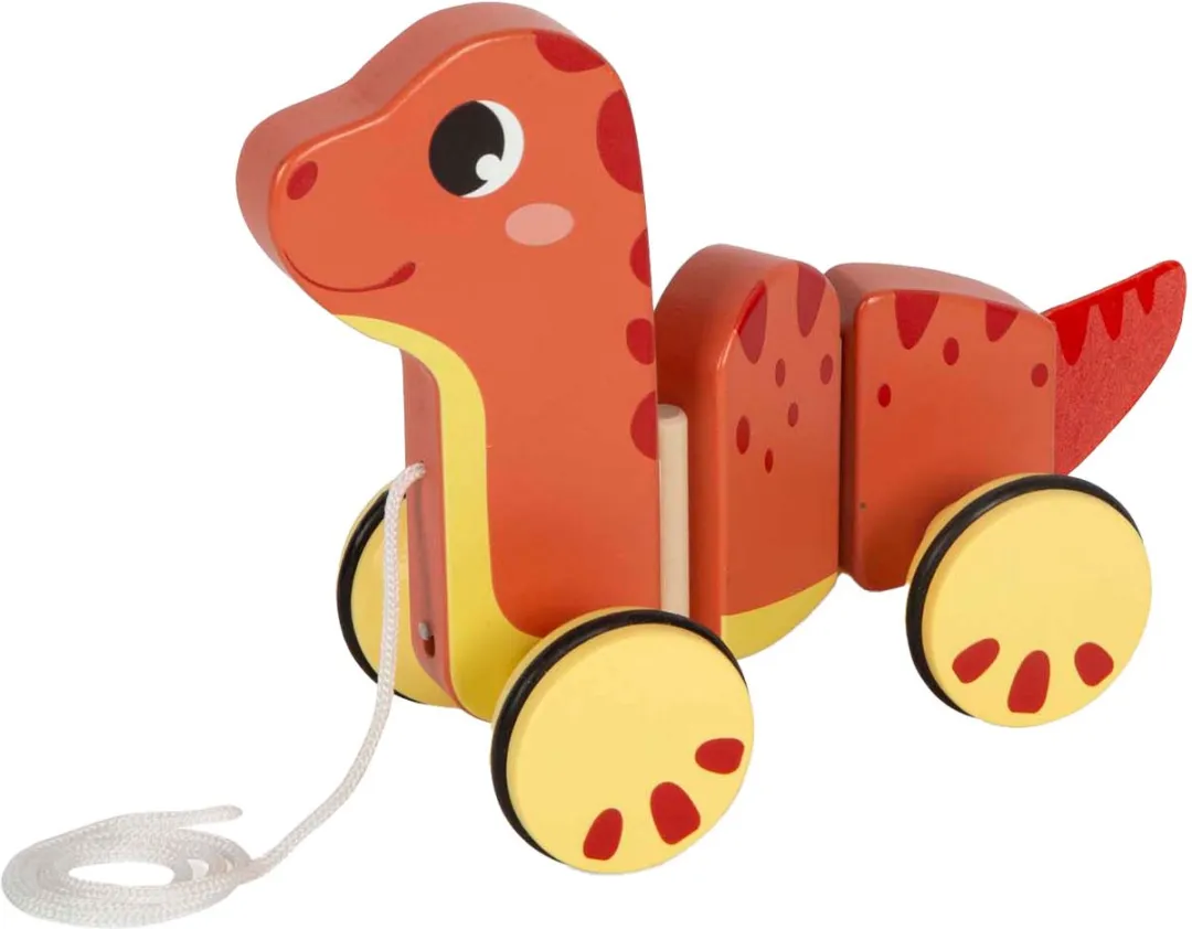 Small Foot Houten Trekfiguur Dino