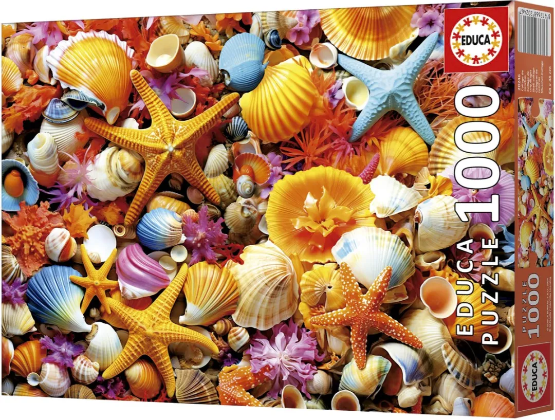 Educa Shell Collage Legpuzzel 1000 Stuks - Multicolor
