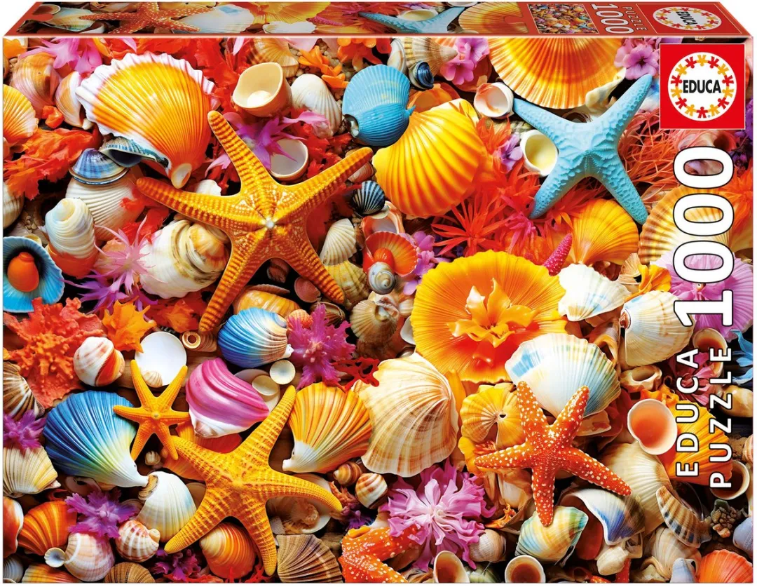 Educa Shell Collage Legpuzzel 1000 Stuks - Multicolor