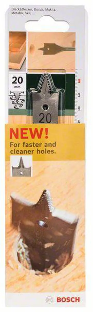 Bosch Speedboor 20mm Hout 2609255337