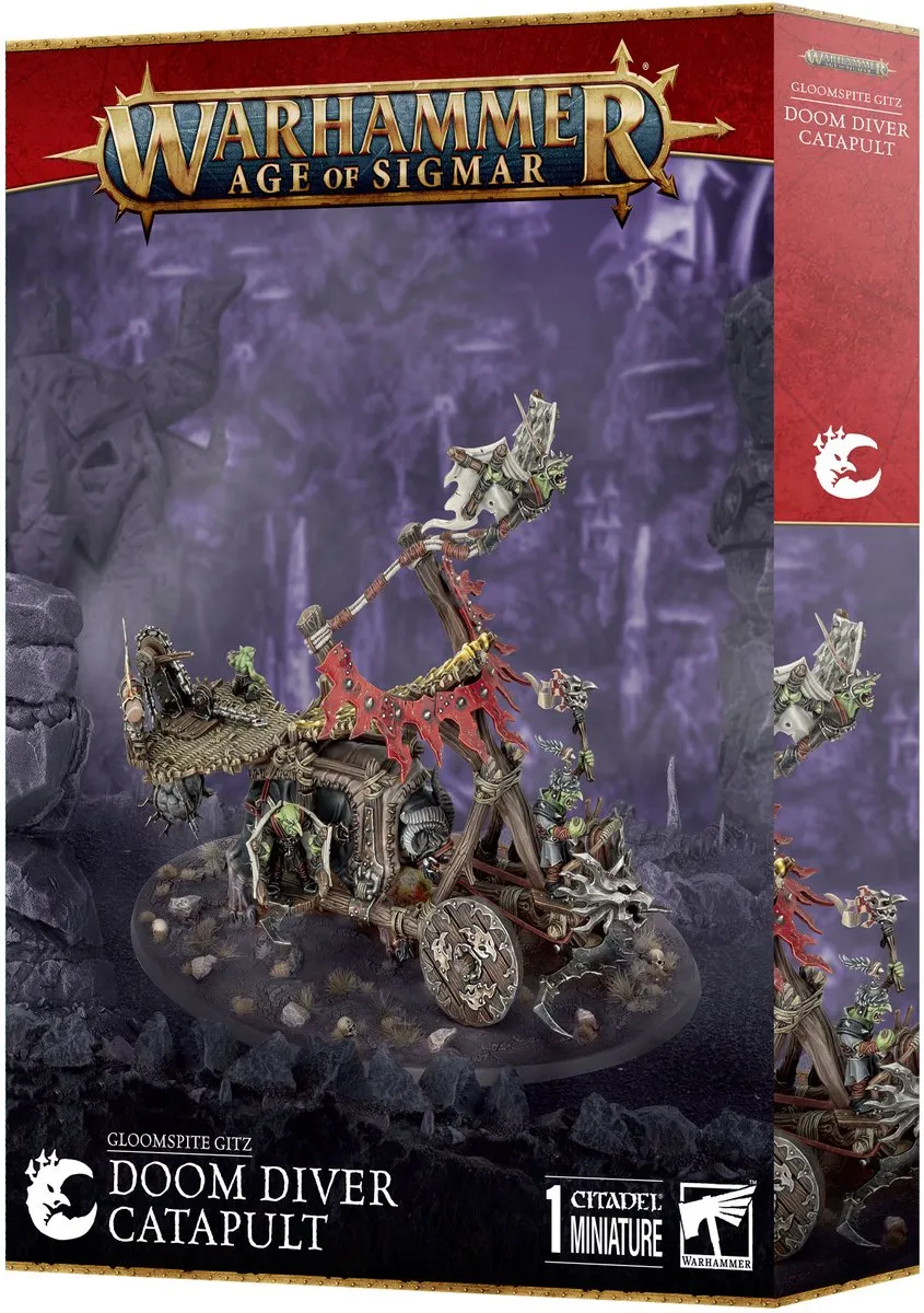 Games Workshop Gloomspite Gitz Doom Diver Catapult 64-delig